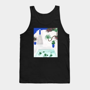 Santorini Pool Tank Top